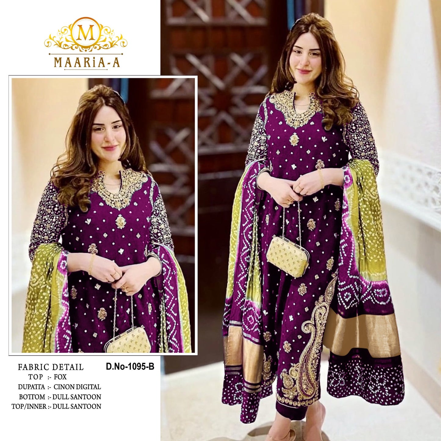 SHAFNUFAB Women's Georgette Ethnic Wear for WomenSemi StitchedSalwarSuit SF201480 Diwali Outfit Bridal Multicolor Colour Indian CasualWearSalwarSuit IN Eid