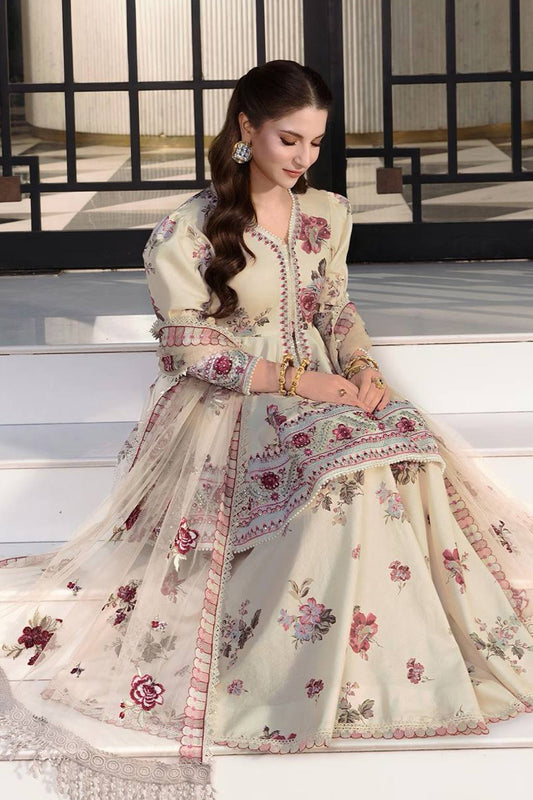 SHAFNUFAB Women's Georgette Ethnic Wear for WomenSemi StitchedSalwarSuit SF251325
