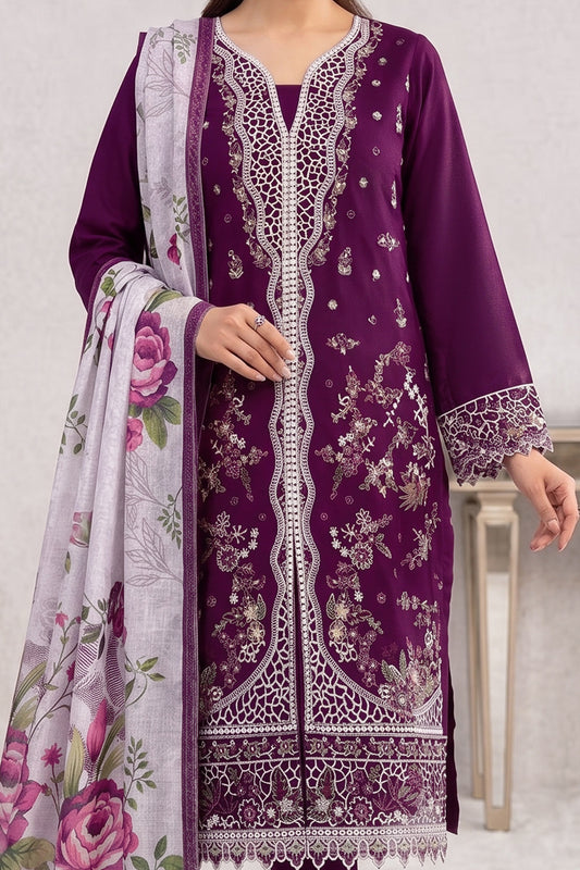 SHAFNUFAB Women's Georgette Ethnic Wear for WomenSemi Stitched PAKISTANI SUIT SF311427