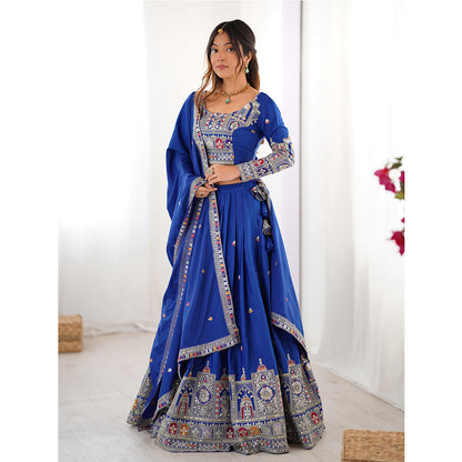 SHAFNUFAB Women's Georgette Ethnic Wear for WomenSemi StitchedSalwarSuit  SF201533