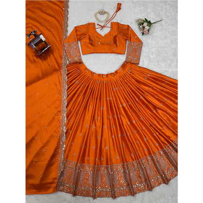 SHAFNUFAB Women's Georgette Ethnic Wear for WomenSemi StitchedSalwarSuit  SF201536