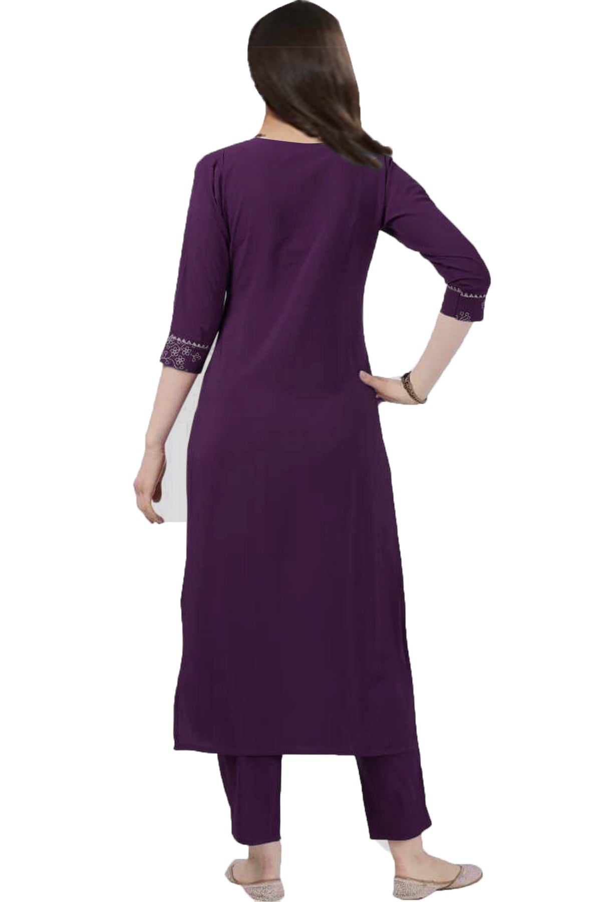 SHAFNUFAB Women's Georgette Ethnic Wear for WomenSemi StitchedSalwarSuit   SF20186  Diwali Outfit Bridal Purple  Colour Indian CasualWearSalwarSuit IN Eid