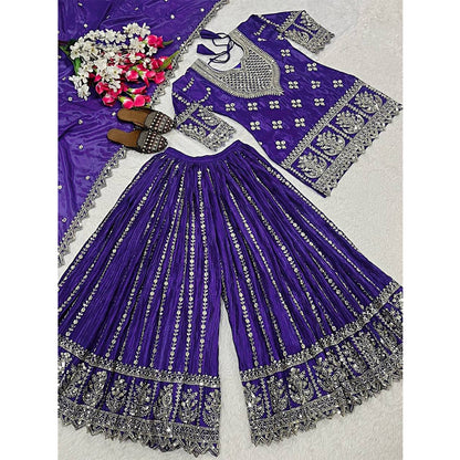 SHAFNUFAB Women's Georgette Ethnic Wear for WomenSemi StitchedSalwarSuit  SF24155