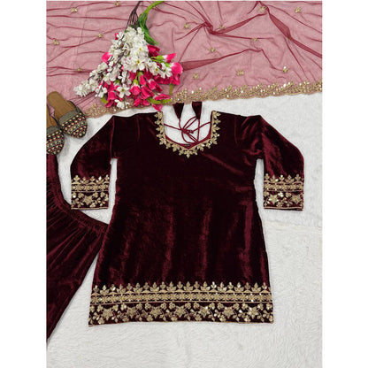 SHAFNUFAB Women's Georgette Ethnic Wear for WomenSemi StitchedSalwarSuit  SF24176