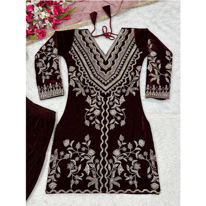 SHAFNUFAB Women's Georgette Ethnic Wear for WomenSemi StitchedSalwarSuit  SF24177