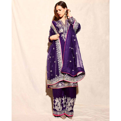 SHAFNUFAB Women's Georgette Ethnic Wear for WomenSemi StitchedSalwarSuit  SF251176