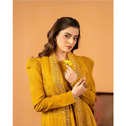SHAFNUFAB Women's Georgette Ethnic Wear for WomenSemi StitchedSalwarSuit  SF251210