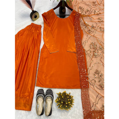 SHAFNUFAB Women's Georgette Ethnic Wear for WomenSemi StitchedSalwarSuit  SF251211