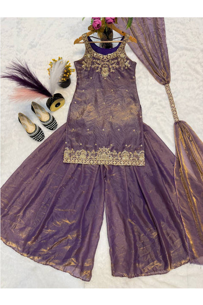 SHAFNUFAB Women's Georgette Ethnic Wear for WomenSemi StitchedSalwarSuit  SF251263