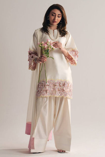 SHAFNUFAB Women's Georgette Ethnic Wear for WomenSemi StitchedSalwarSuit  SF251298