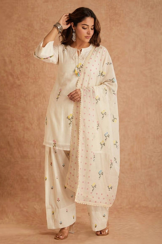 SHAFNUFAB Women's Georgette Ethnic Wear for WomenSemi StitchedSalwarSuit  SF251311