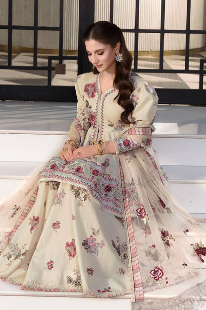 SHAFNUFAB Women's Georgette Ethnic Wear for WomenSemi StitchedSalwarSuit  SF251325