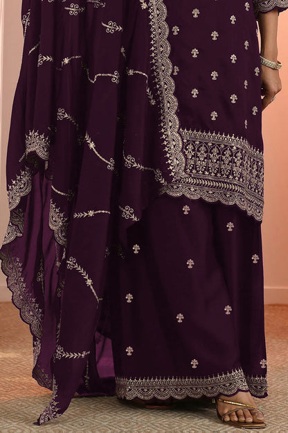SHAFNUFAB Women's Georgette Ethnic Wear for WomenSemi Stitched PAKISTANI SUIT SF311404