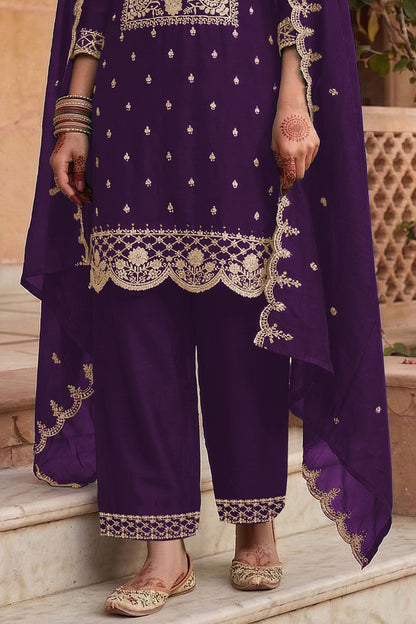 SHAFNUFAB Women's Georgette Ethnic Wear for WomenSemi Stitched PAKISTANI SUIT SF311421