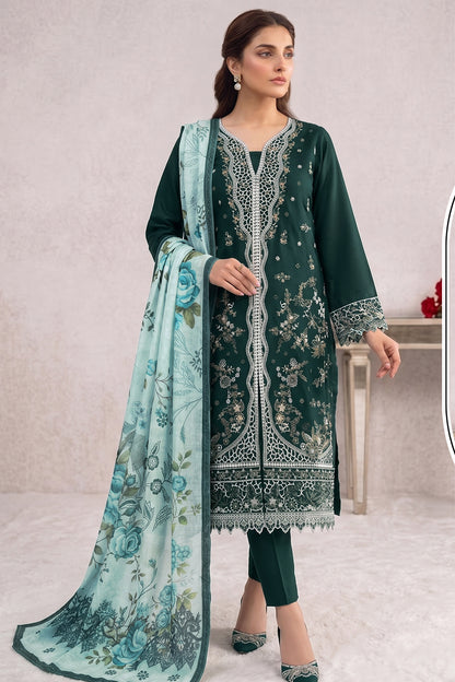 SHAFNUFAB Women's Georgette Ethnic Wear for WomenSemi Stitched sarara Suit  SF311428