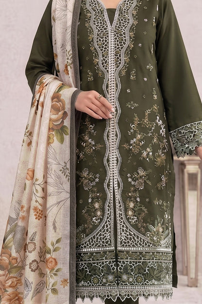 SHAFNUFAB Women's Georgette Ethnic Wear for WomenSemi Stitched sarara Suit  SF311430