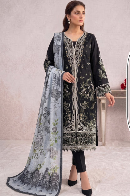 SHAFNUFAB Women's Georgette Ethnic Wear for WomenSemi Stitched sarara Suit  SF311431