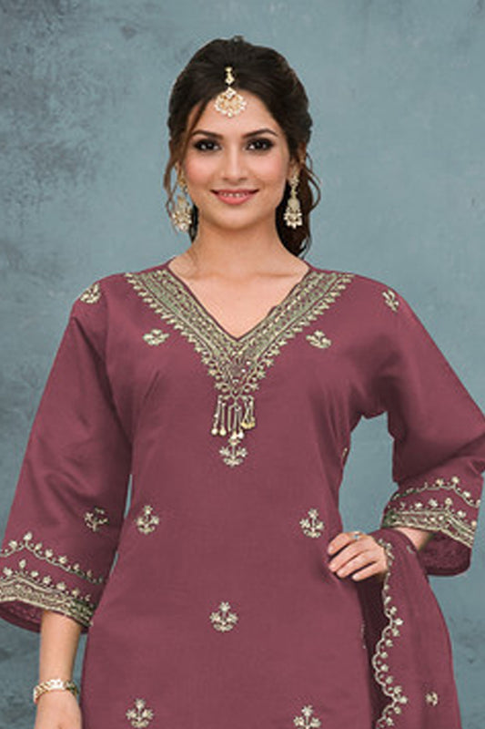 SHAFNUFAB Women's Georgette Ethnic Wear for WomenSemi Stitched sarara Suit  SF311437